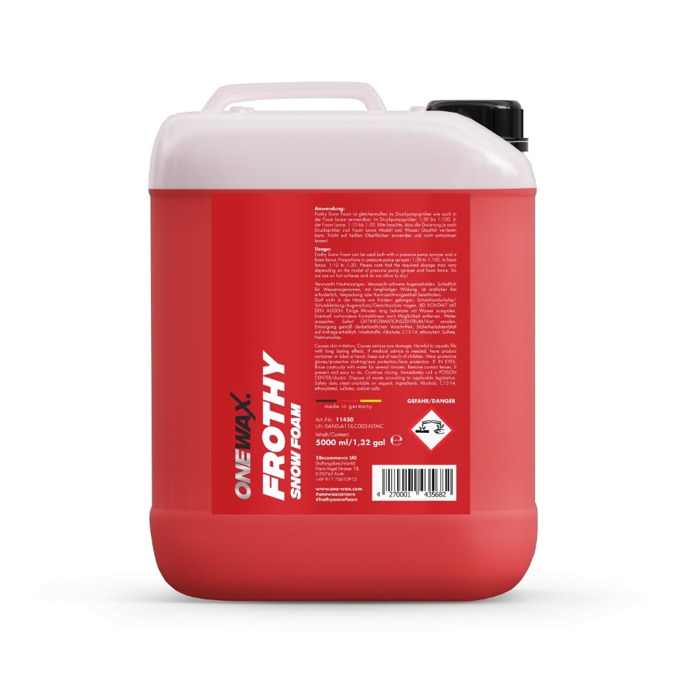 OneWax Frothy Snow Foam - Ruggieri Group